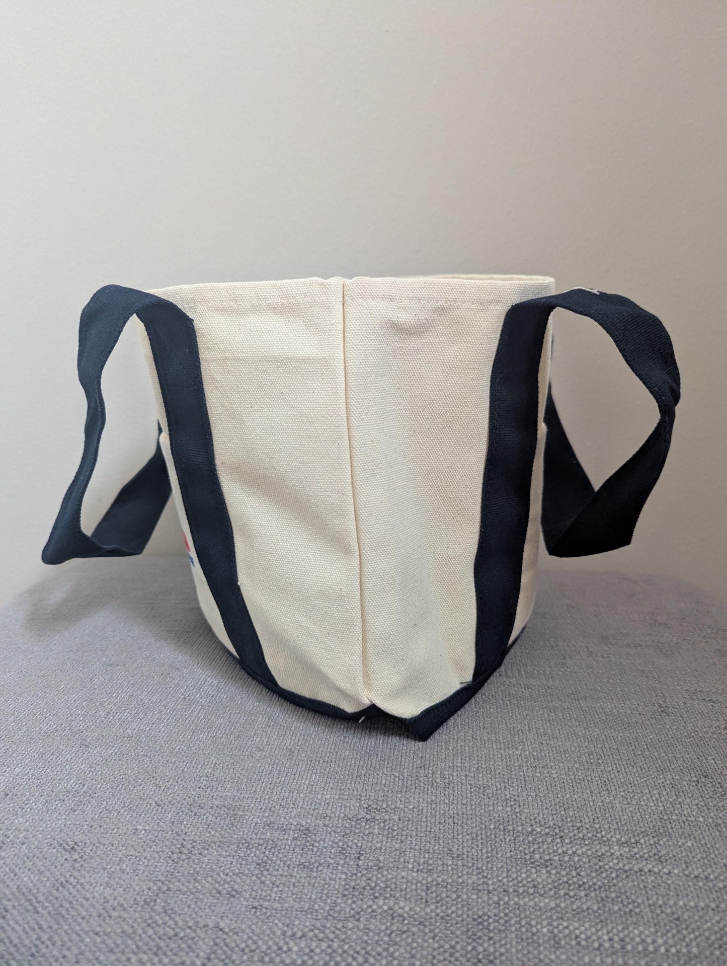 Costco Classic Mini Canvas Tote Bag (Navy)